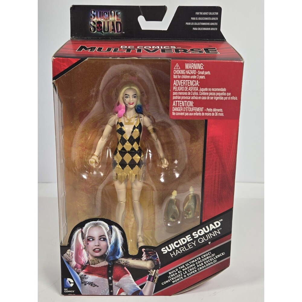 2016 Mattel DC Multiverse Harley Quinn Gold Dress Amazon Exclusive DTB54